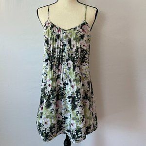 Sanctuary Floral Multicolor Swing Slip Tank Dress – Size S